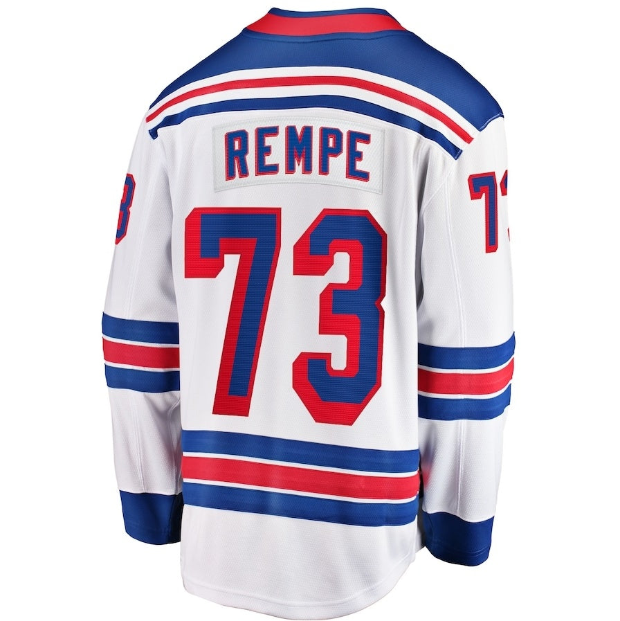 Custom #73 White Hockey Shirt Top