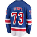 Custom #73 Blue Hockey Shirt Top