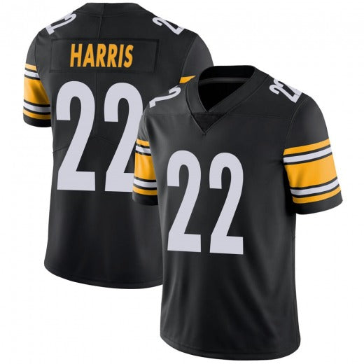 Custom #22 Black PIT Football Shirt Top