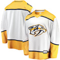 Custom White NSH Hockey Shirt Top