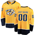 Custom Gold NSH Hockey Shirt Top