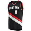 Custom #9 Black POR Basketball Shirt Top