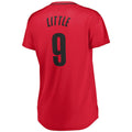 Custom #9 Red POR Basketball Shirt Top