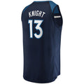 Custom #13 Navy 2021 MIN Basketball Shirt Top