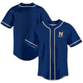 Custom Navy Baseball Shirt Top