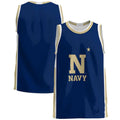 Custom Navy Basketball Shirt Top