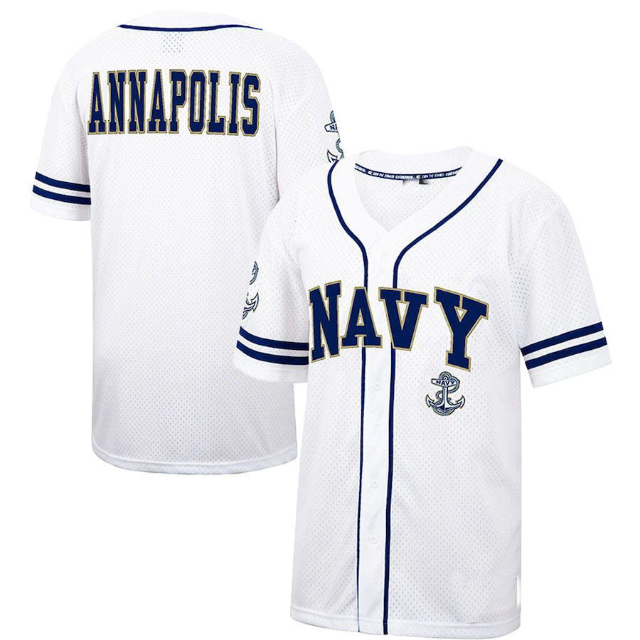 Custom White Baseball Shirt Top