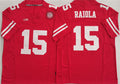 Custom #15 Red Football Shirt Top
