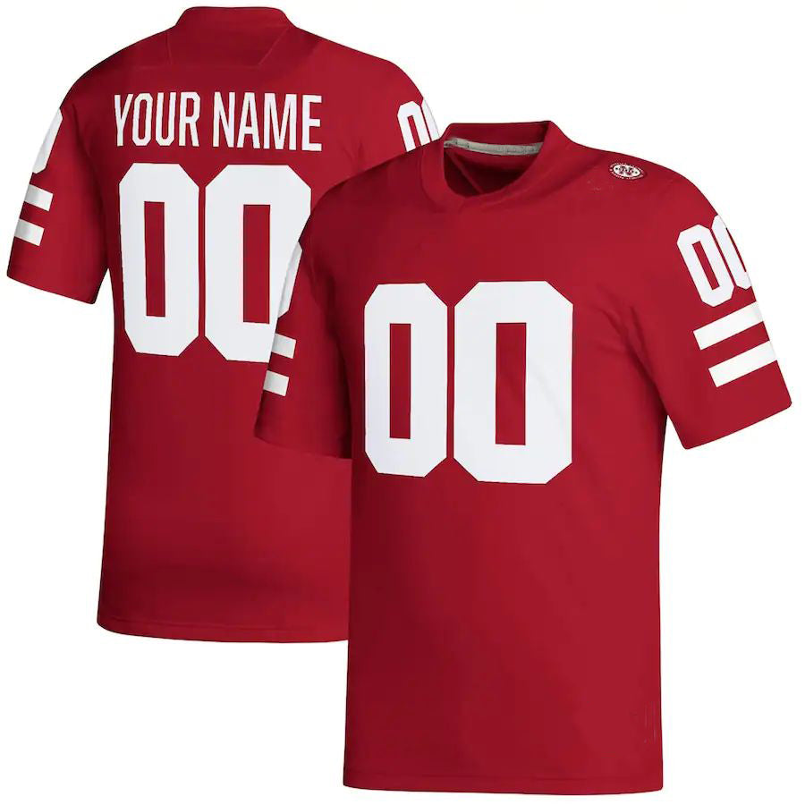 Custom Scarlet Football Shirt Top