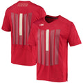 Custom #1 Scarlet Baseball Shirt Top