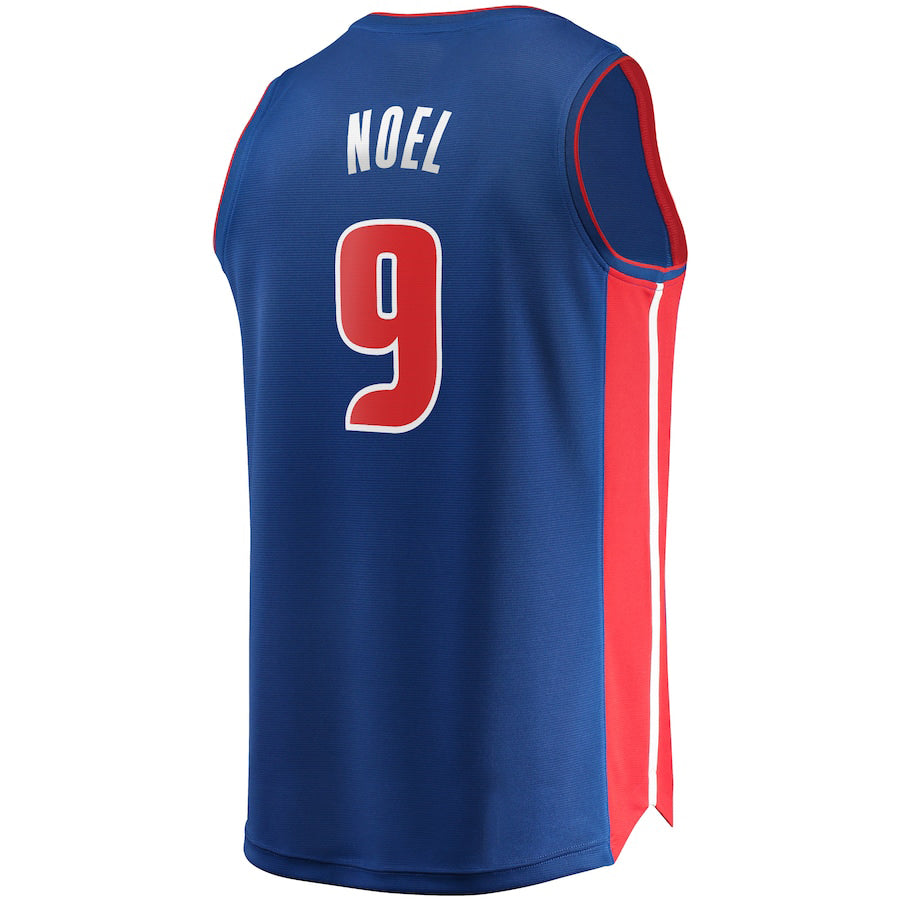Custom #9 Blue DET Basketball Shirt Top