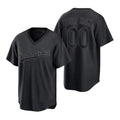 Custom Black 2022 LAD Baseball Shirt Top