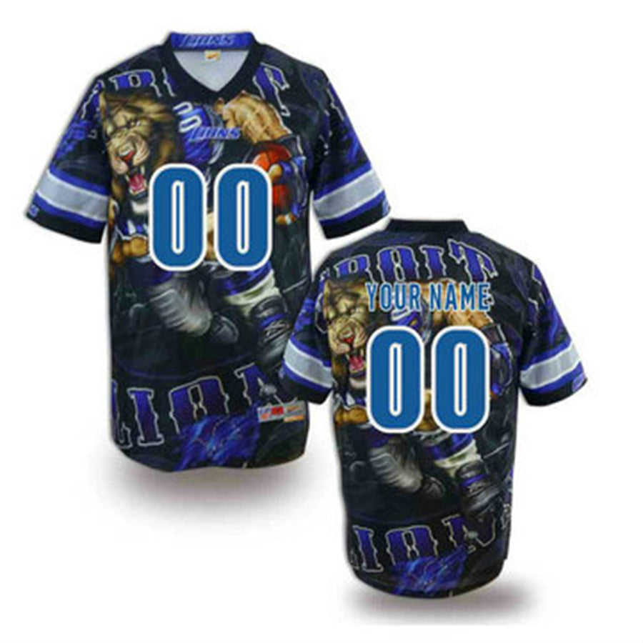 Custom DET Football Shirt Top