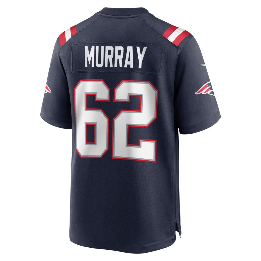 Custom #62 Navy NE Football Shirt Top