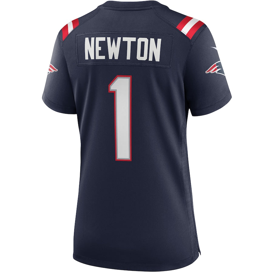 Custom #1 Navy NE Football Shirt Top