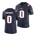 Custom Navy Blue 2016 NE Football Shirt Top