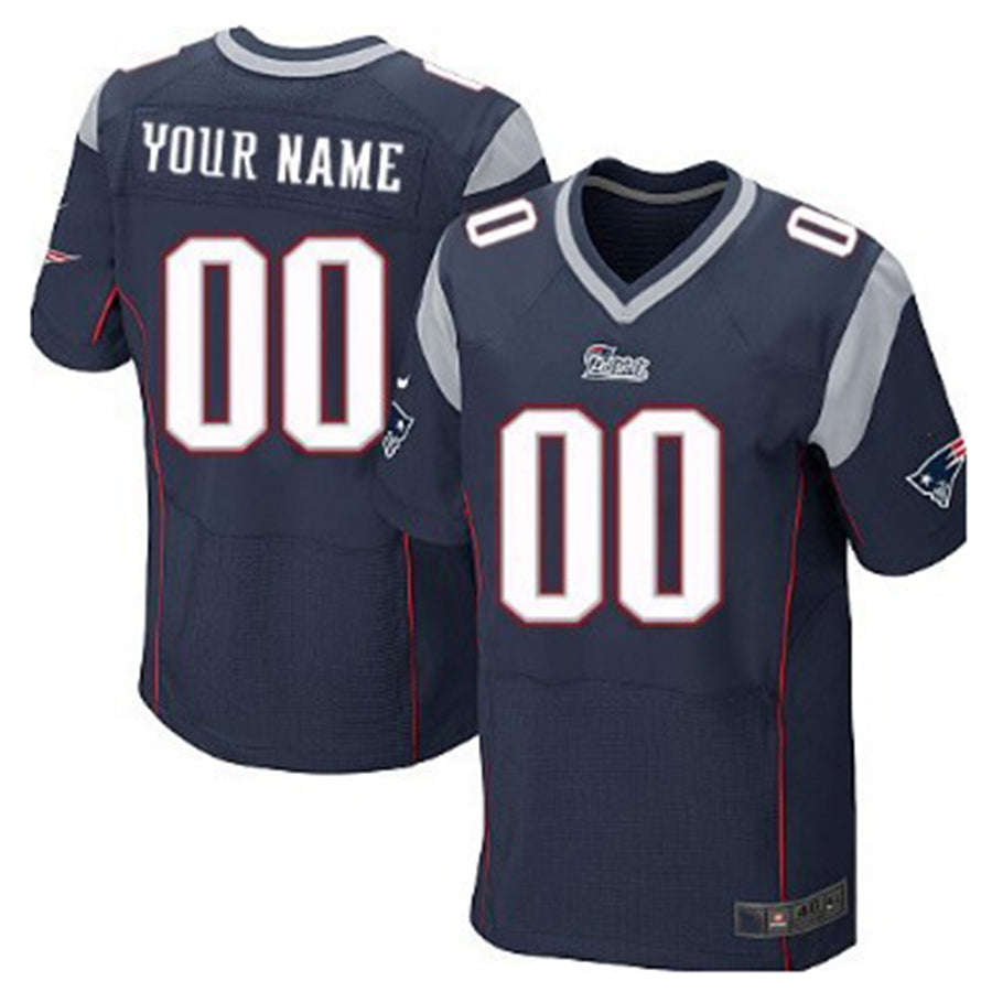Custom Blue NE Football Shirt Top