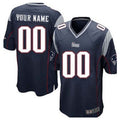 Custom Blue NE Football Shirt Top