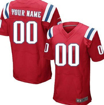 Custom Red NE Football Shirt Top