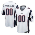 Custom White NE Football Shirt Top