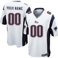 Custom White NE Football Shirt Top