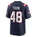 Custom #48 Navy NE Football Shirt Top