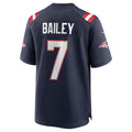 Custom #7 Navy NE Football Shirt Top