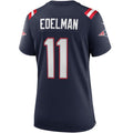 Custom #11 Navy NE Football Shirt Top