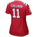 Custom #11 Red NE Football Shirt Top
