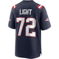 Custom #72 Navy NE Football Shirt Top