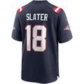 Custom #18 Navy NE Football Shirt Top