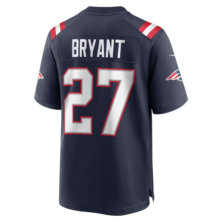 Custom #27 Navy NE Football Shirt Top