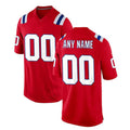 Custom Red NE Football Shirt Top