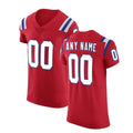 Custom Red NE Football Shirt Top