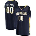 Custom Navy NOP Basketball Shirt Top