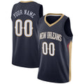 Custom Navy NOP Basketball Shirt Top