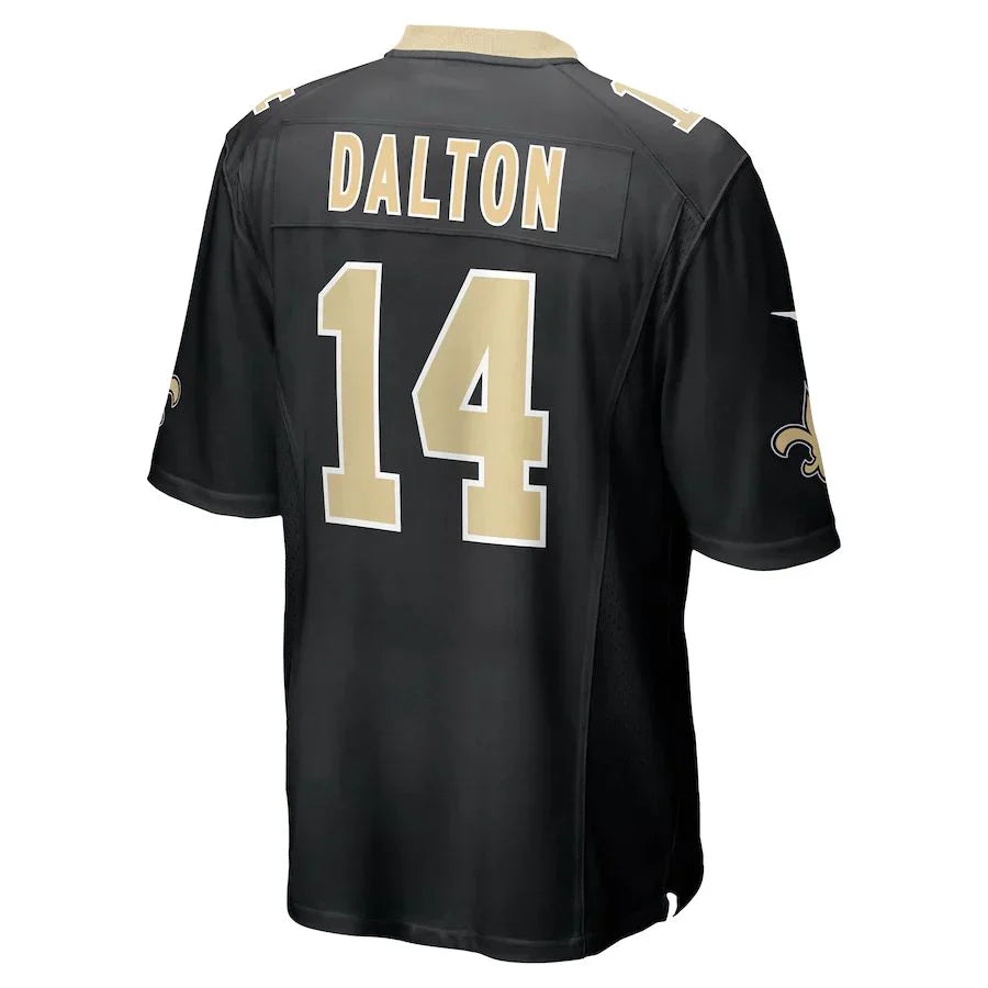 Custom #14 Black NO Football Shirt Top