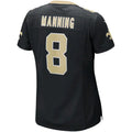Custom #8 Black NO Football Shirt Top