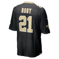 Custom #21 Black NO Football Shirt Top