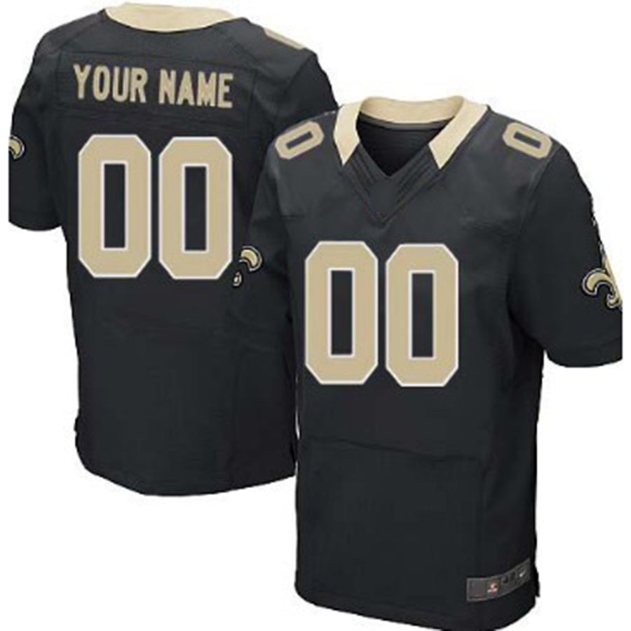 Custom Black NO Football Shirt Top