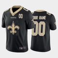 Custom Black NO Football Shirt Top
