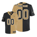Custom Gold NO Football Shirt Top