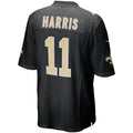 Custom #11 Black NO Football Shirt Top