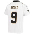 Custom #9 White NO Football Shirt Top