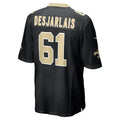 Custom #61 Black NO Football Shirt Top