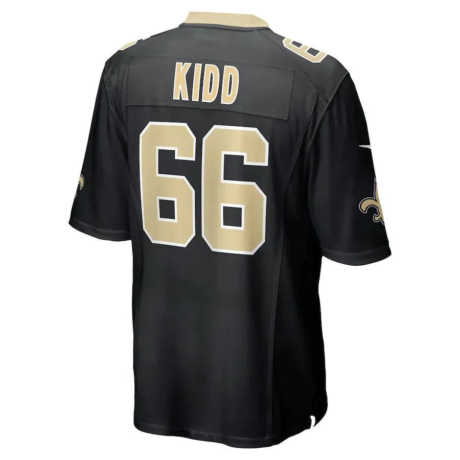 Custom #66 Black NO Football Shirt Top