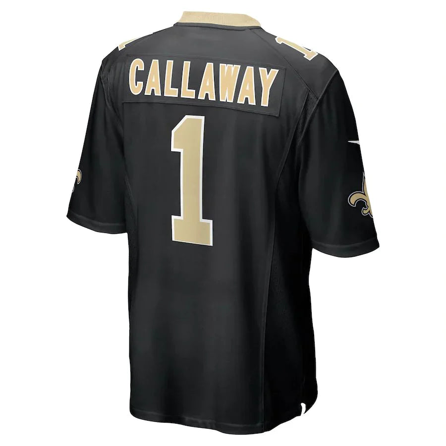 Custom #1 Black NO Football Shirt Top