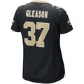 Custom #37 Black NO Football Shirt Top
