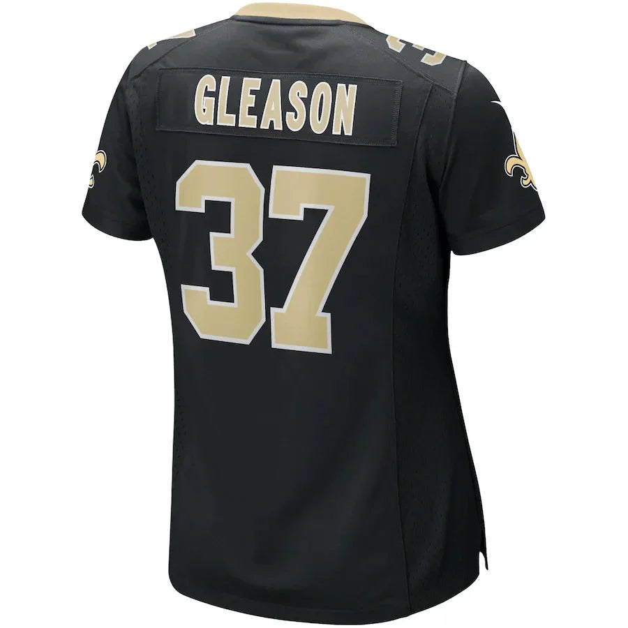 Custom #37 Black NO Football Shirt Top