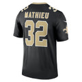 Custom #32 Black NO Football Shirt Top